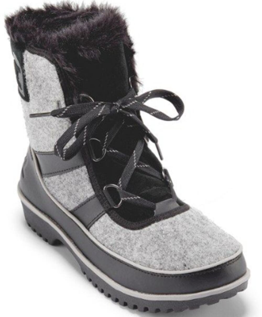 Sorel Tivoli Iv  Grey and Black Snow Boots size 8